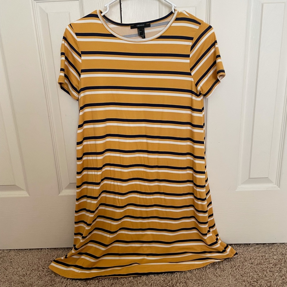 Yellow T-Shirt Dress from Forever 21